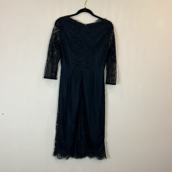 Erin by Erin Fetherston navy and black lace cocktail dress Size 6 - Picture 6 of 9